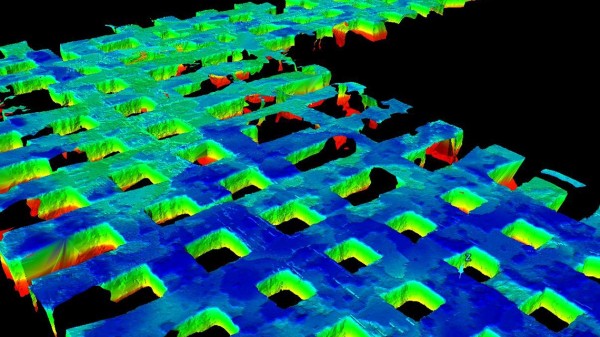 A point cloud in Maptek I-Site Studio